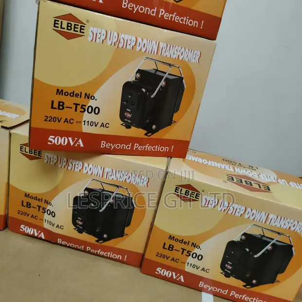 Elbee LB-T500 500W Step Up/Down Transformer - 1