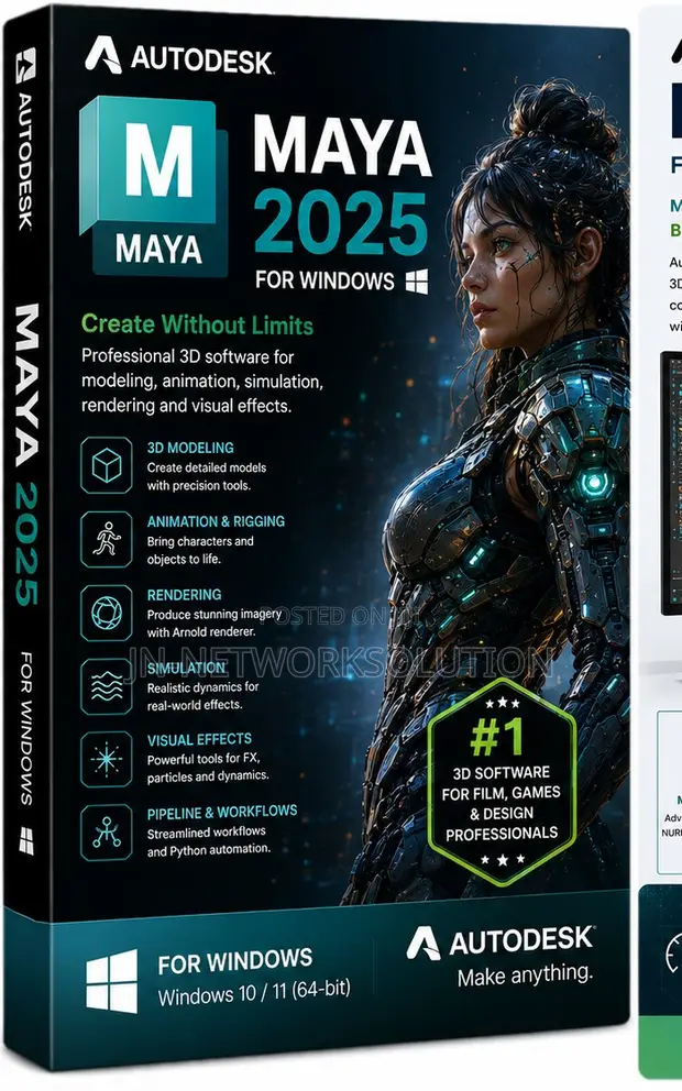 Autodesk Maya 2025 for Windows - 1