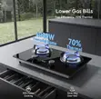 Oraimo FlameSaver D1 2-Burner Gas Stove with Timer - 5