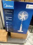 Midea 18" Rechargeable Fan - 5 Blades, White - 2