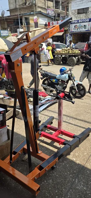 2 Ton Engine Crane and Engine Stand Combo