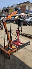 2 Ton Engine Crane and Engine Stand Combo - 4