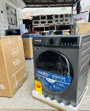 Super Classic Nasco 8kg Front Load Washing Machine (Gray)