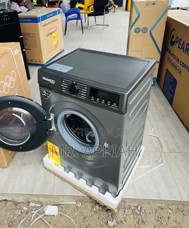 Brand New Nasco 10kg Front Load Washing Machine - 1
