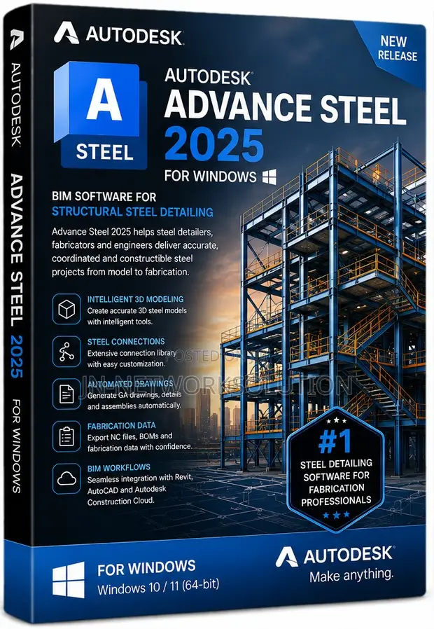 Autodesk Advance Steel 2025 for Windows - 1