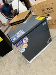 Nasco NAS-250FL Chest Freezer - 200 Litres Silver - 1