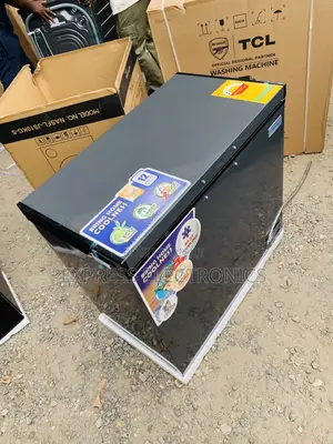 Nasco NAS-250FL Chest Freezer - 200 Litres Silver