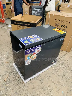 Nasco NAS-250FL Chest Freezer - 200 Litres Silver