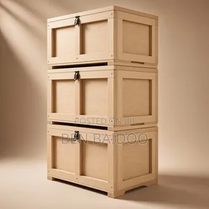 Chop Box for SHS Students (Ghanaian Wood)