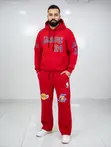 Men's Graphic Hoodie Tracksuit Set - 2-Piece - 2