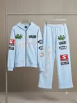 Men's Graphic Hoodie Tracksuit Set - 2-Piece - 4