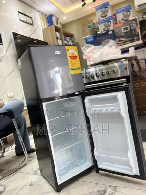 Nasco 112L Top Freezer Refrigerator (Gray)