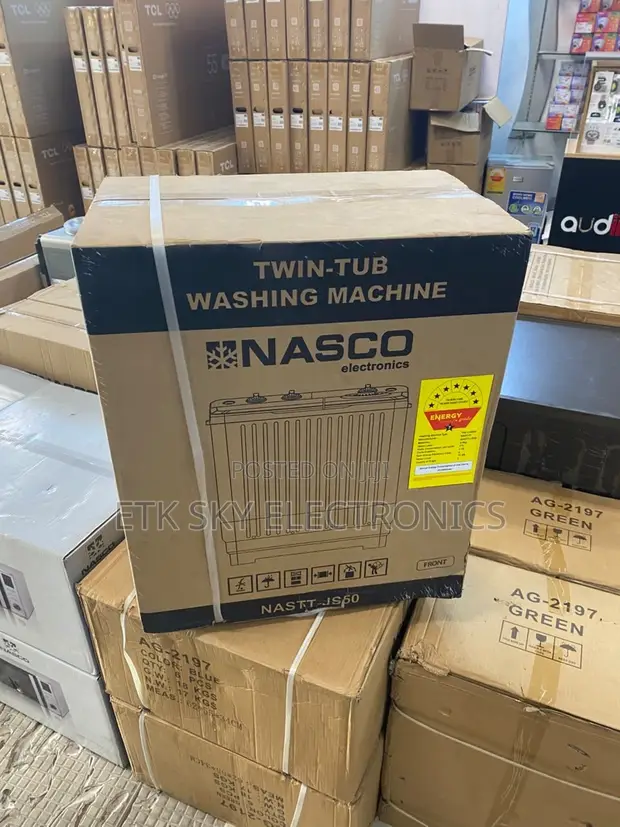 Strongly Made Nasco 5kg Twin Tub Washing Machine - 1