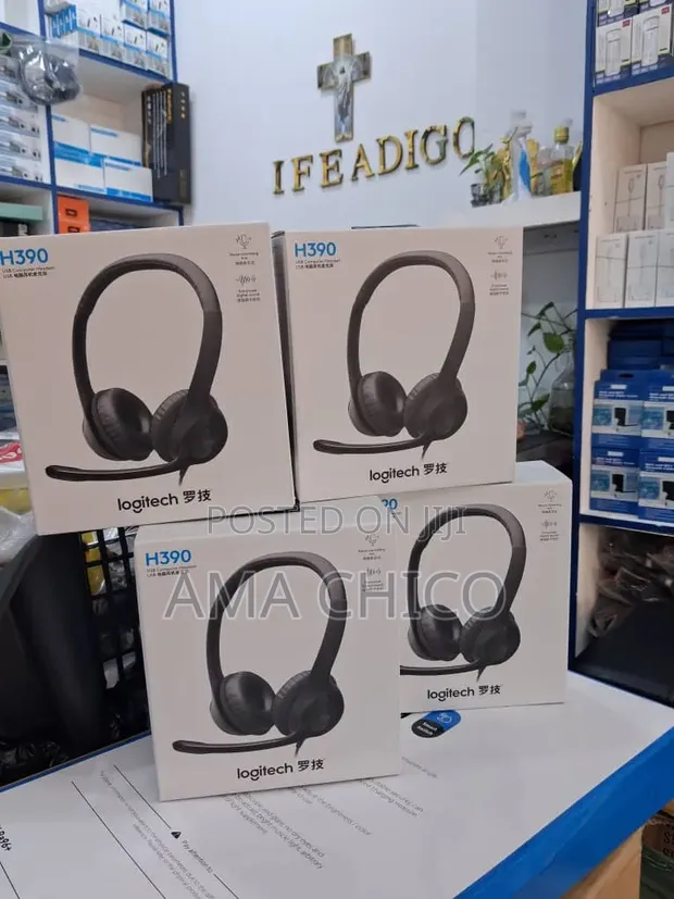 Logitech H390 USB Headset - 1