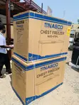 Brand New Nasco 400L Chest Freezer - Black (NAS-475FL-B) - 1