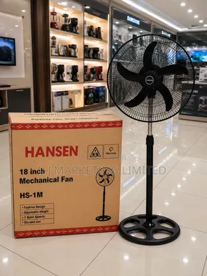 HANSEN 18-Inch Mechanical Pedestal Fan - HS-1M
