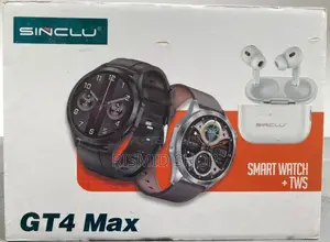 Sinclu GT4 Max Smart Watch + TWS Earbuds