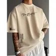 Lee Graphic Relaxed Short Sleeve T-Shirt - Light Beige - 1