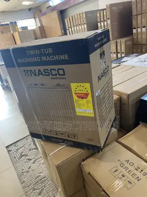 Nasco 5kg Twin Tub Washing Machine - Brand New