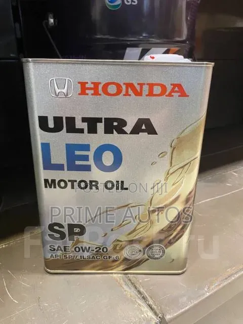 Honda Ultra Leo Motor Oil SP 0W-20 4L - 1