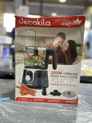 Decakila Cordless Food Processor - Brand New