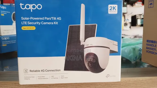 Tapo Solar-Power 4G LTE Security Camera Kit (C615G) - 1