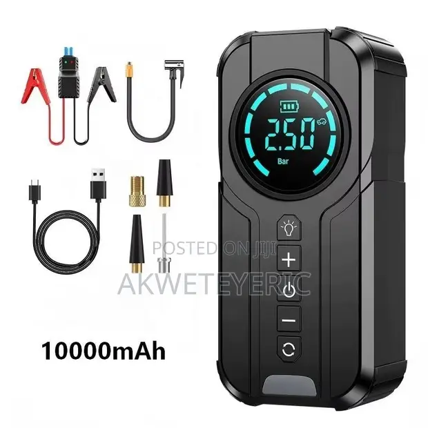New Emergency Car Starter & Air Pump - 1