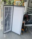 Pearl PUF370 Single Door Upright Freezer (Gray) - 1