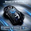 Attack Shark X11 Pro V2 Wireless Gaming Mouse + Display Charging Dock - 4