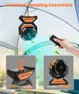 20000mAh Rechargeable Camping Fan with LED Light - 5