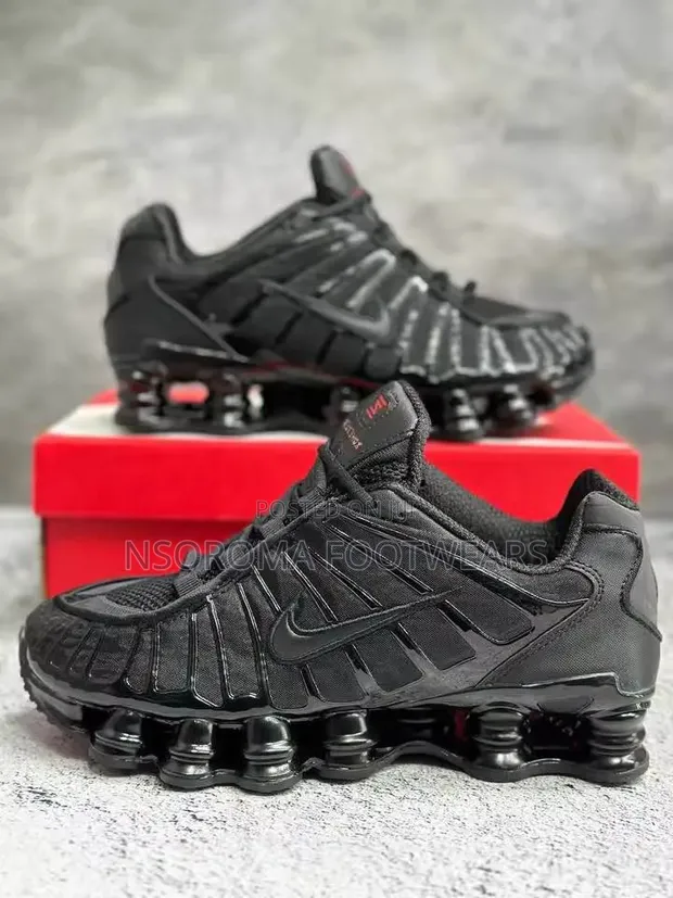 Nike Shox TL Triple Black | Sizes 40-45 | GH₵400 - 1