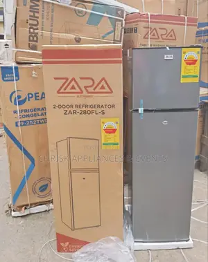 Zara 2-Door Refrigerator Zar-280fls 168L