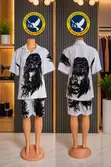 Men's Kaftan Top and Trousers - 1