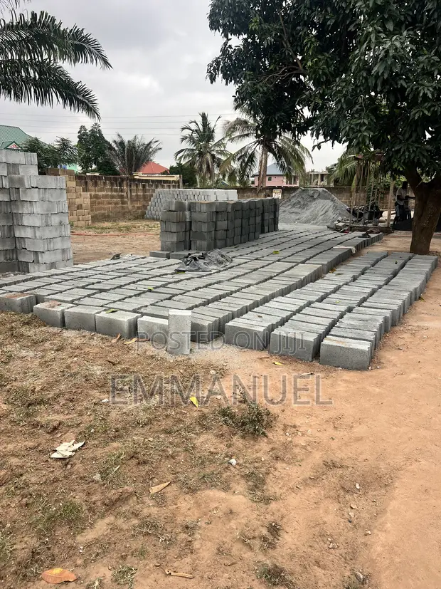 5 Inch Concrete Blocks - Dzata Brand - 1