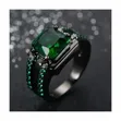 Men's Diamond and Emerald Ring - 3