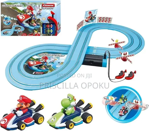 Carrera First Mario Kart Slot Car Track Set - 1