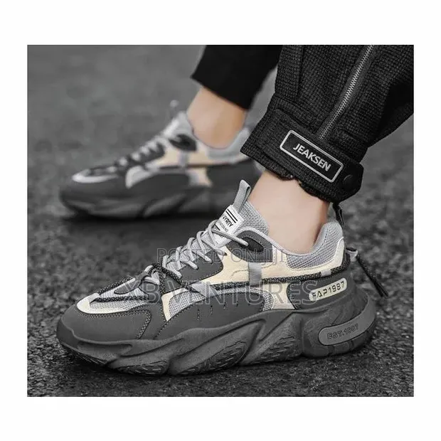 New Trend Men's Running Sneakers Casual - 1