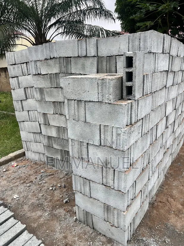 5" Hollow Concrete Blocks - 1