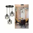 3-Head LED Ceiling Light with Adjustable Pendant - 1