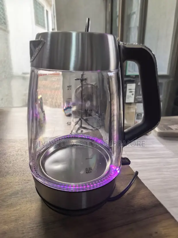 Anko 1.5L Clear Glass Kettle - 1