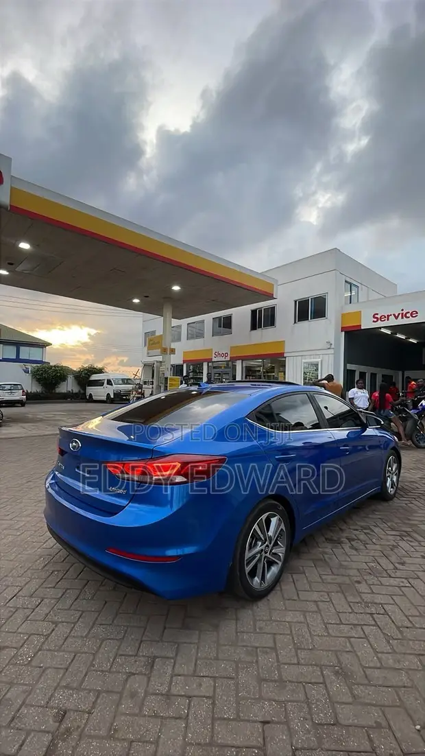 Hyundai Elantra 2018 Blue - 1