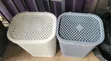 Modern Laundry Basket - White - 2