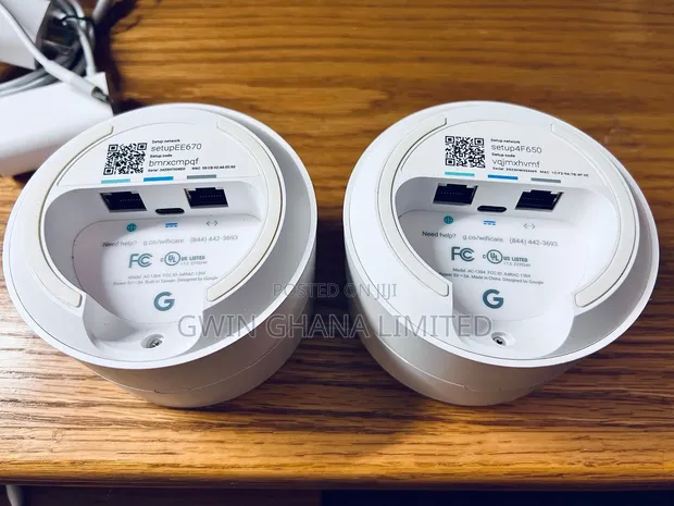 Google WiFi AC-1304 Dual-Band Mesh Router - 2 Pack - 1