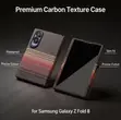 Kelvia Carbon Full Protection Case for Samsung Z Fold 8 & 8 Ultra - 1