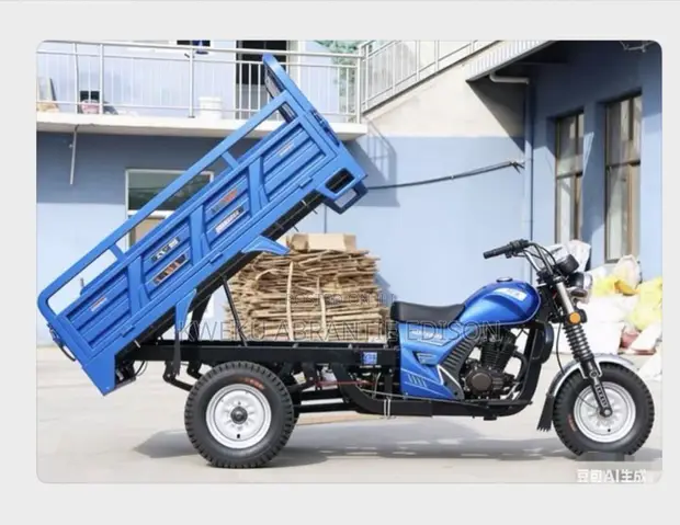 Brand New 2026 Blue 200cc Cargo Tricycle - 1