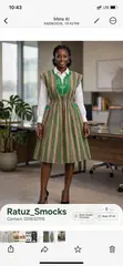 Ladies Fugu Smock Dress - 5