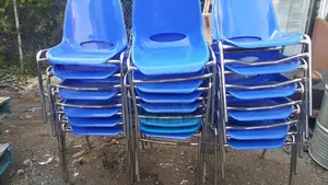 Foreign Industrial Plastic Chairs