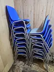 Foreign Industrial Plastic Chairs - 2