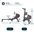 Echelon 22" Touch Screen Rowing Machine - 3