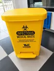 Medical Waste Pedal Bin - Brand New - 2